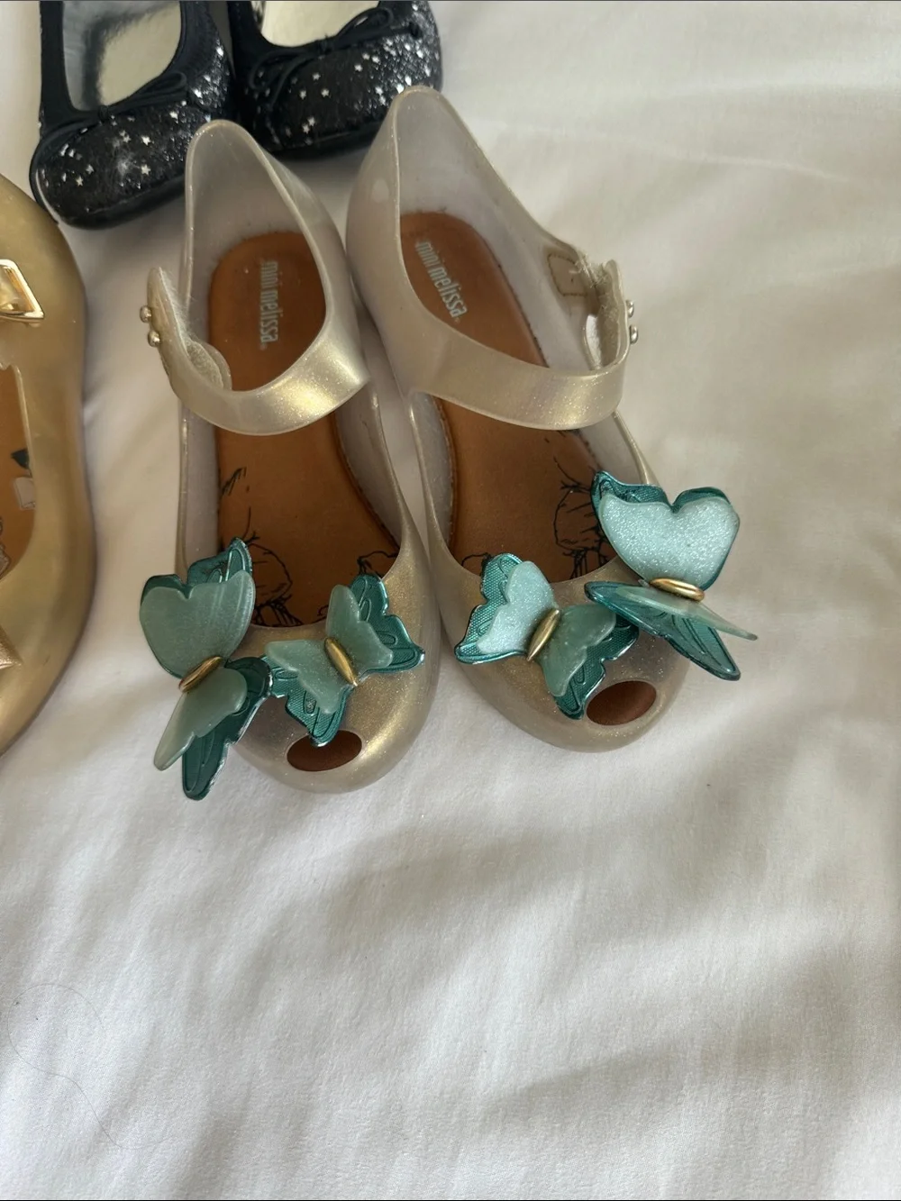 Bundle Girl shoes size 12T  Mini Melissa/ Nina